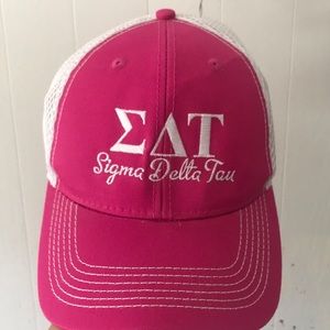 Sigma Delta Tau Pink Hat